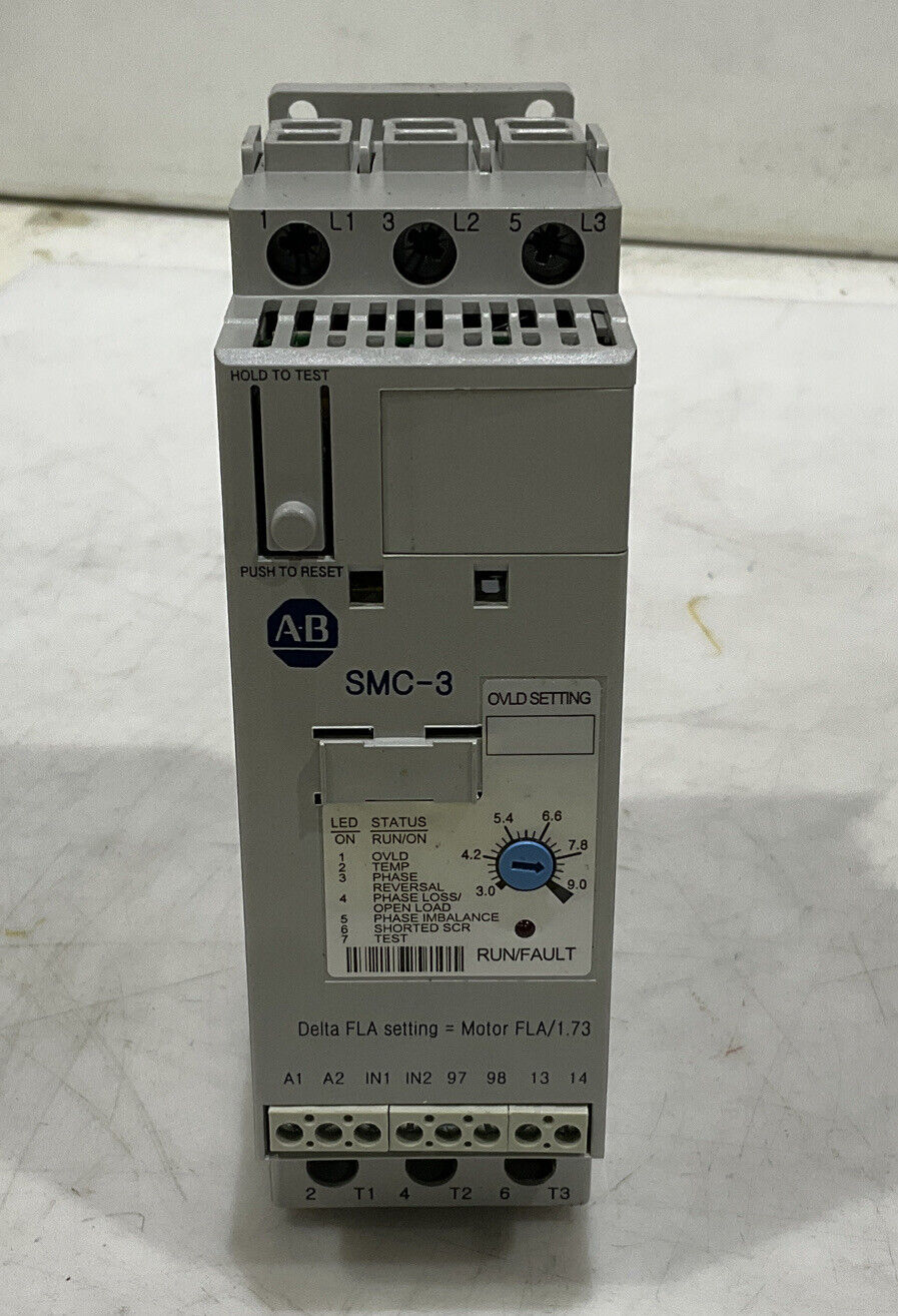 ALLEN-BRADLEY 150-C9NBD SER B SOFT STARTER 373