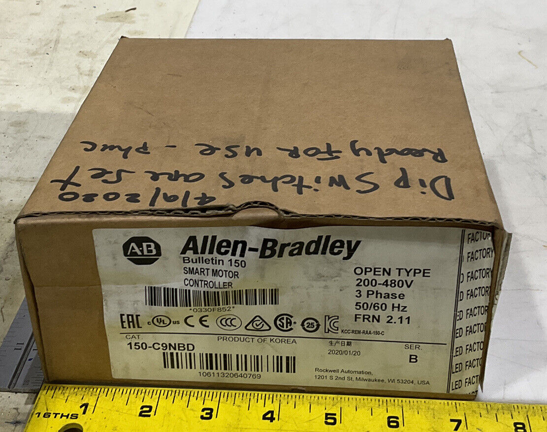 ALLEN-BRADLEY 150-C9NBD SER B SOFT STARTER 373