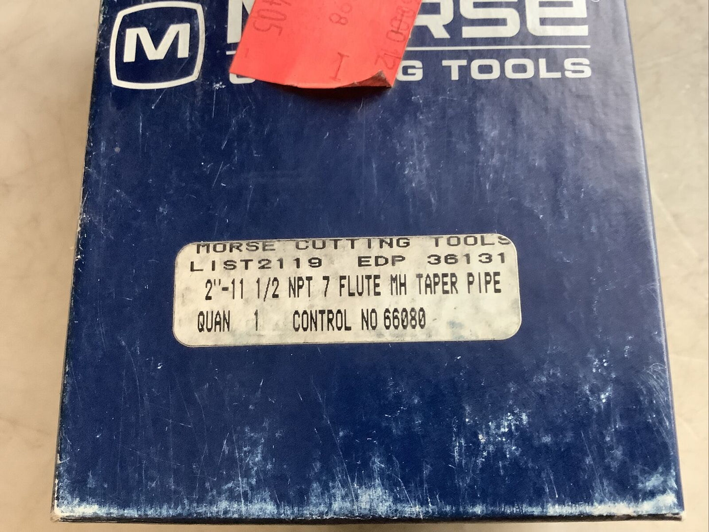 MORSE 36131 PIPE TAP 2-11-1/2 NPT 7 FLUTE MH 373