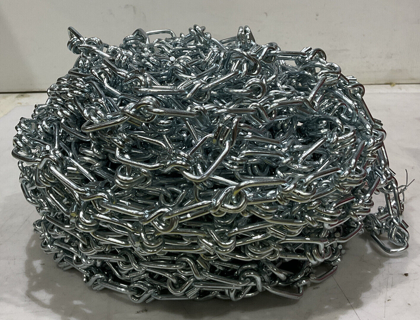 CAMPBELL 0743024 3/0 STEEL 100” BLU-KROME CHAIN 373