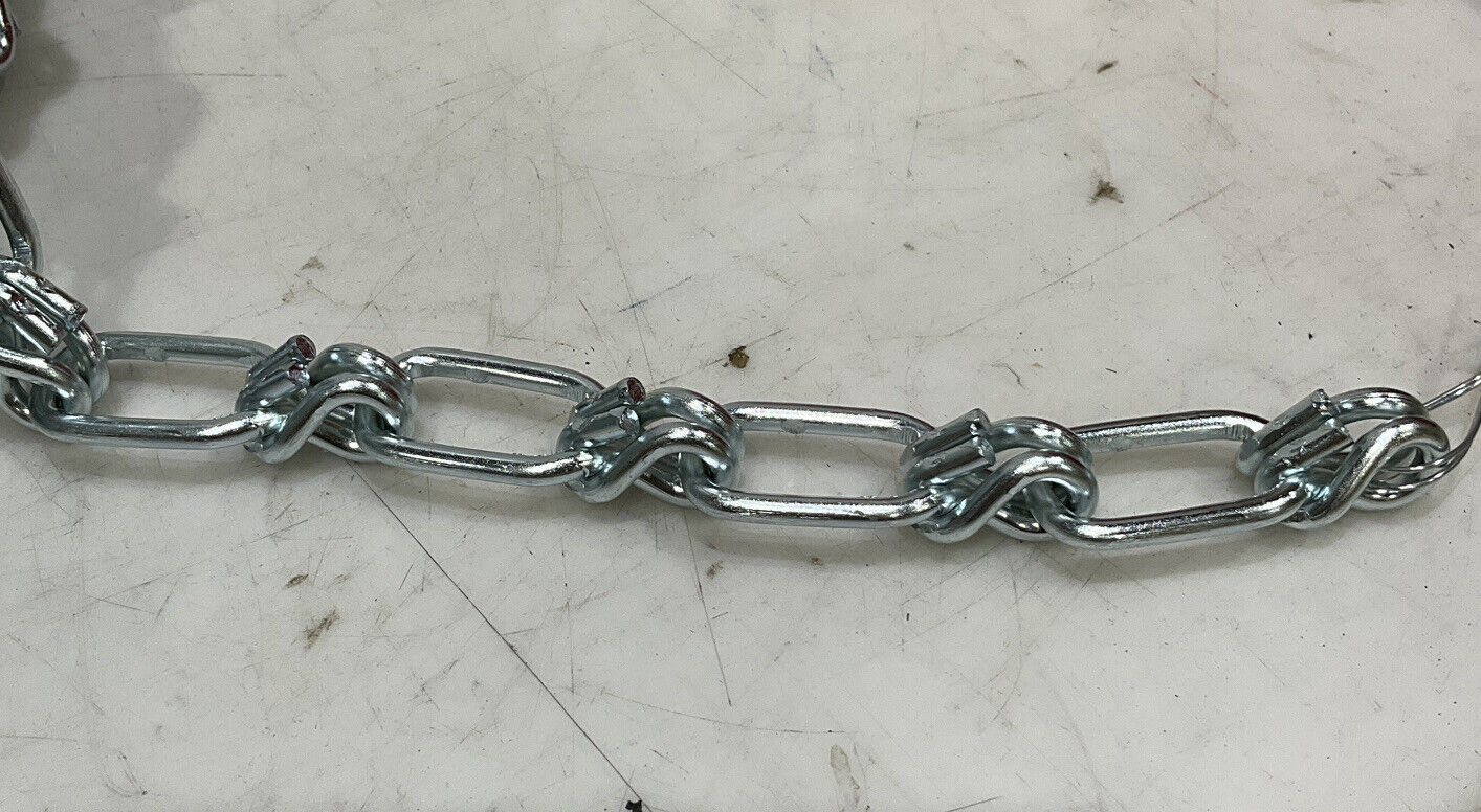CAMPBELL 0743024 3/0 STEEL 100” BLU-KROME CHAIN 373