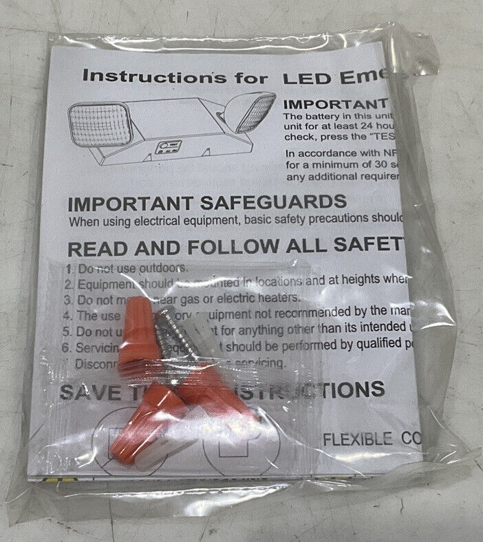 LITHONIA LIGHTING 210LA2 13M588 LED EMERGENCY LIGHTING 373