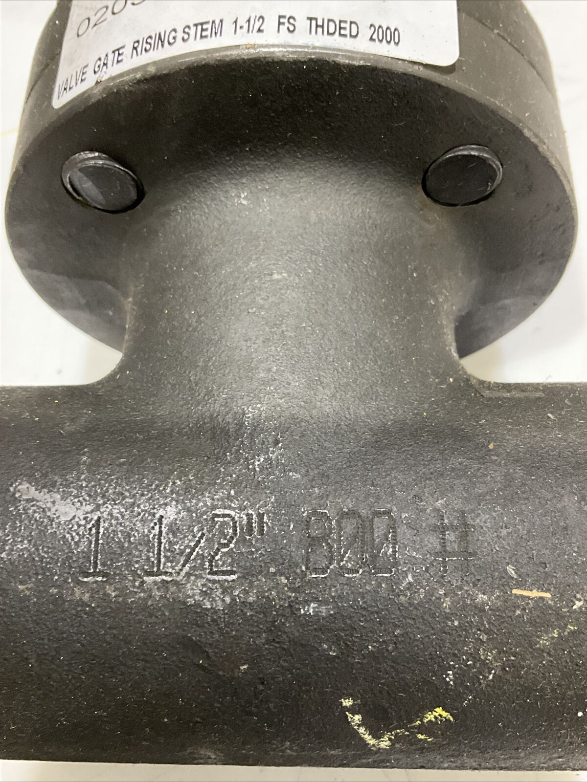 FLOWSERVE VOGHT 12111 40407-1 R19 GATE VALVE 1-1/2” 800 LB 1975 PSI A105 373