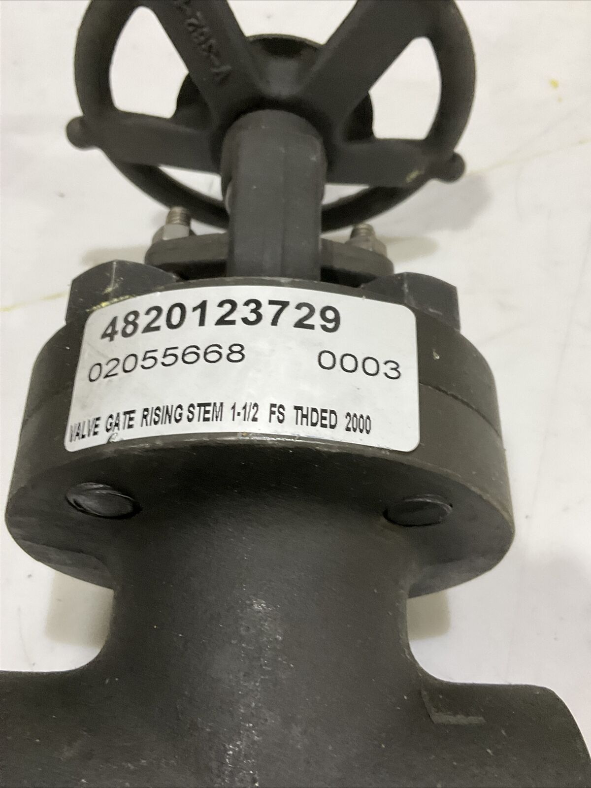 FLOWSERVE VOGHT 12111 40407-1 R19 GATE VALVE 1-1/2” 800 LB 1975 PSI A105 373
