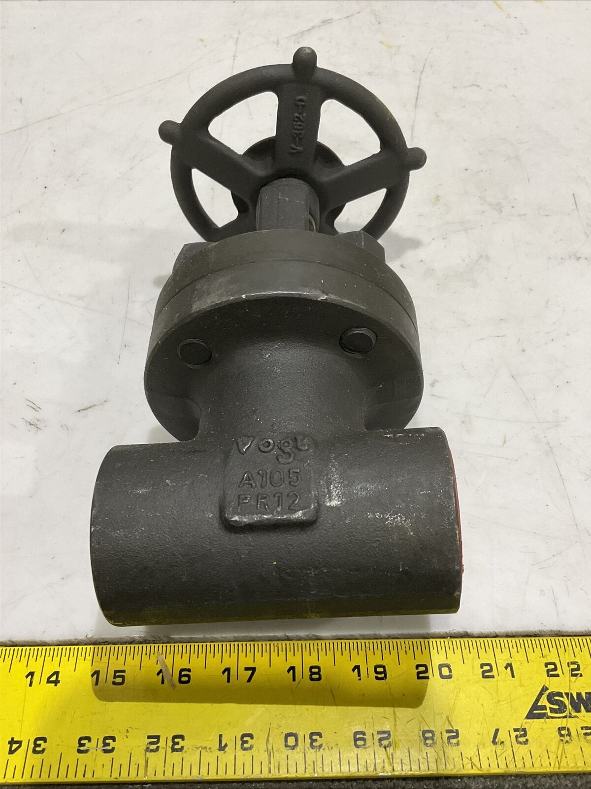 FLOWSERVE VOGHT 12111 40407-1 R19 GATE VALVE 1-1/2” 800 LB 1975 PSI A105 373