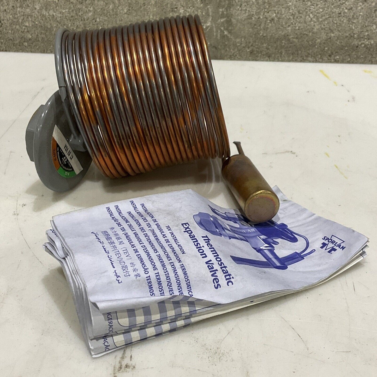 SPORLAN R-22 R-407C KT 83 VGA THERMOSTATIC EXPANSION VALVES 373