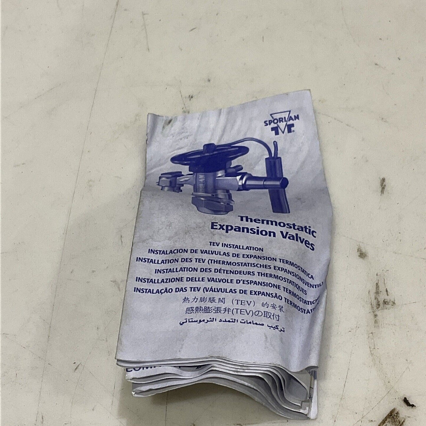 SPORLAN R-22 R-407C KT 83 VGA THERMOSTATIC EXPANSION VALVES 373