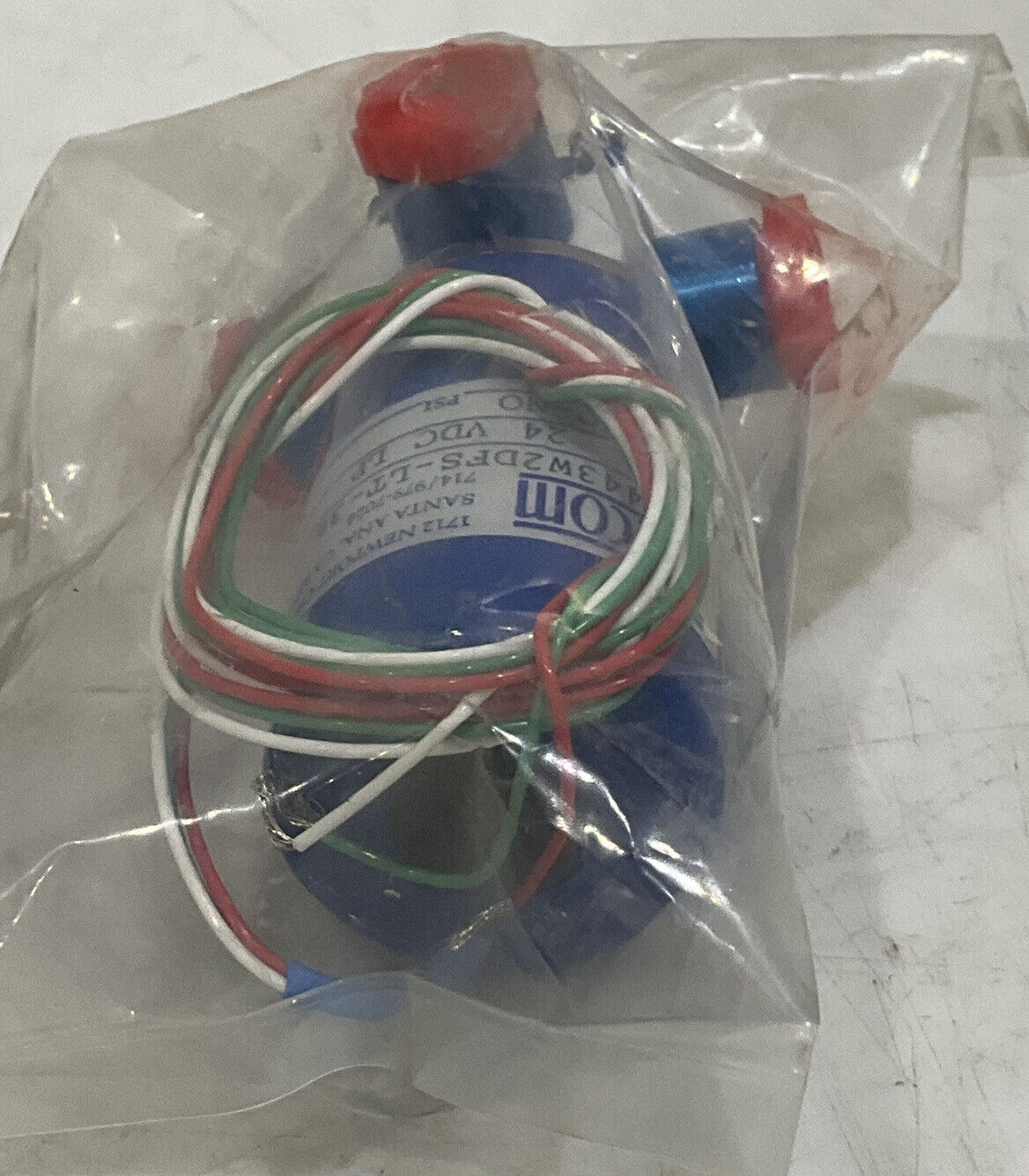 TEQCOM M443W2DFS-LT-36 24 VDC LP NC-C-NO 3-WAY SOLENOID VALVE 373