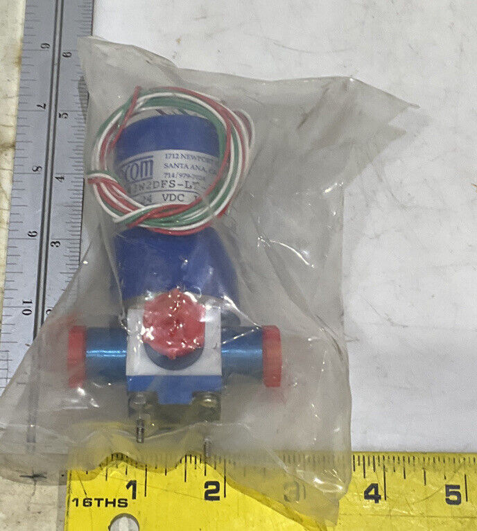 TEQCOM M443W2DFS-LT-36 24 VDC LP NC-C-NO 3-WAY SOLENOID VALVE 373