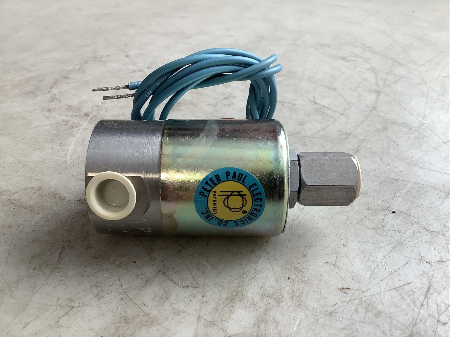 PETER PAUL ELECTRONICS 26Z00300CM SOLENOID VALVE 120V 12W 75PSI 3/32IN 373
