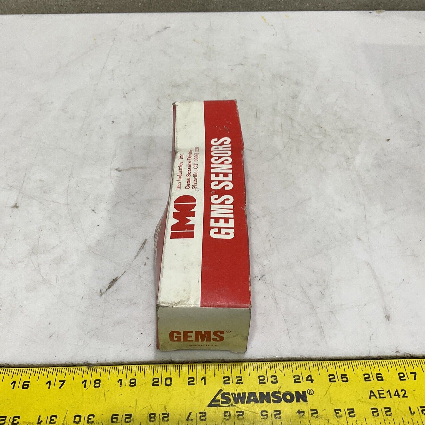 IMO GEM SENSORS 39974 FLOW SWITCH TYPE FS-600 373