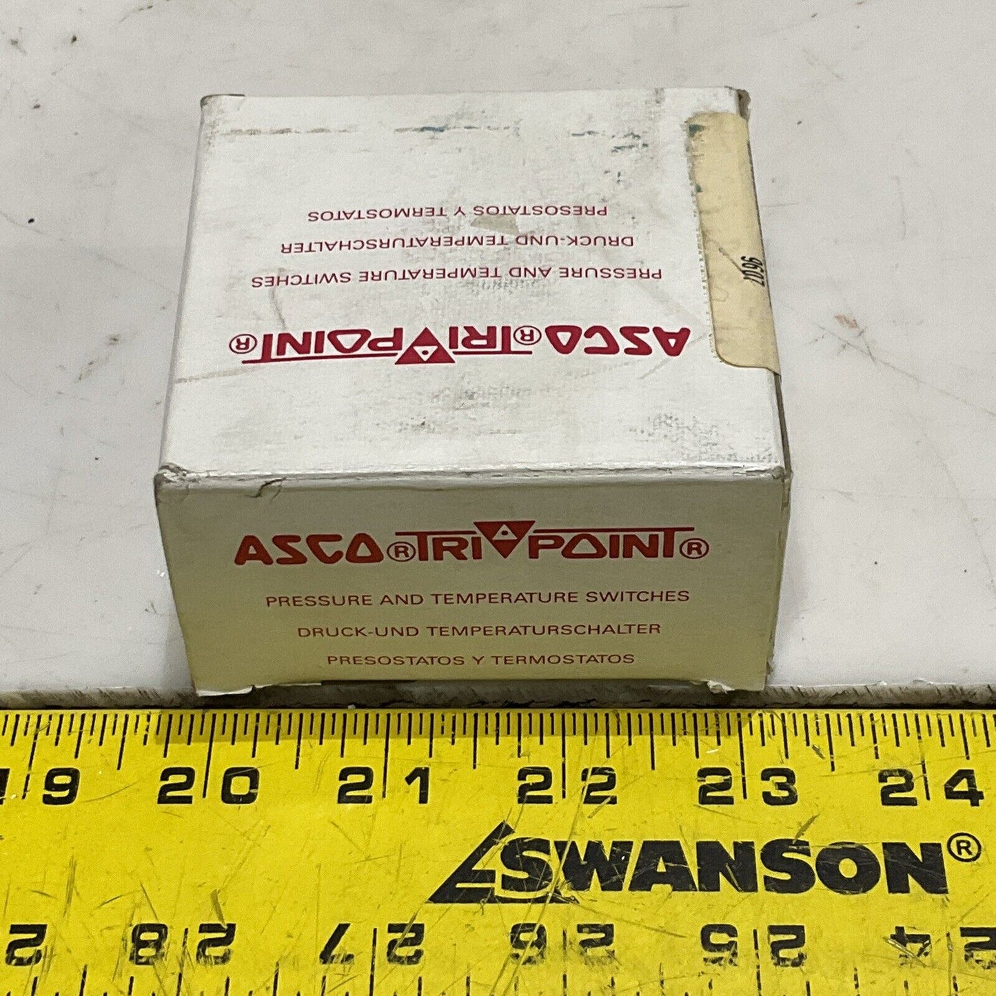 ASCO TE20A42 A452992 TRI-POINT PRESSURE AND TEMPRATURE SWITCHES 373