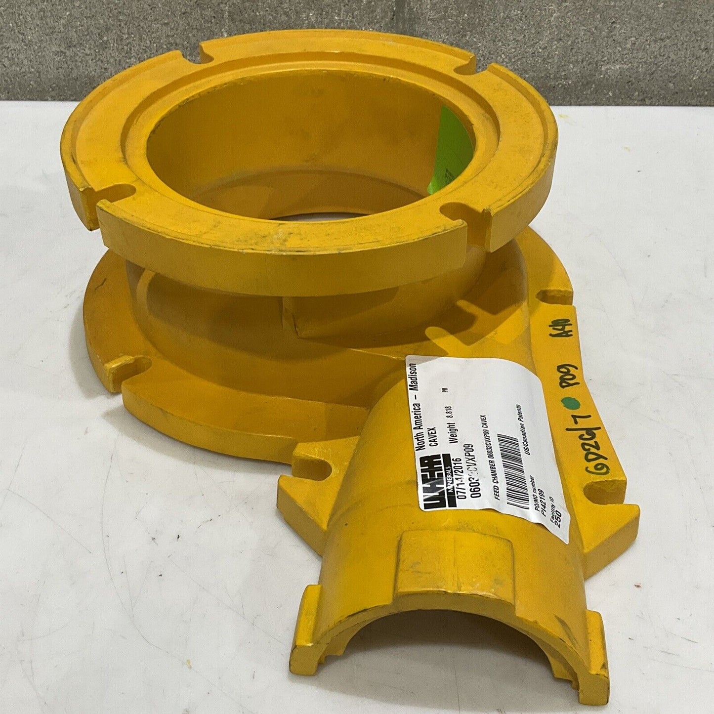 WEIR 06032CVXP09 FEED CHAMBER 150MM P09 A133873 373