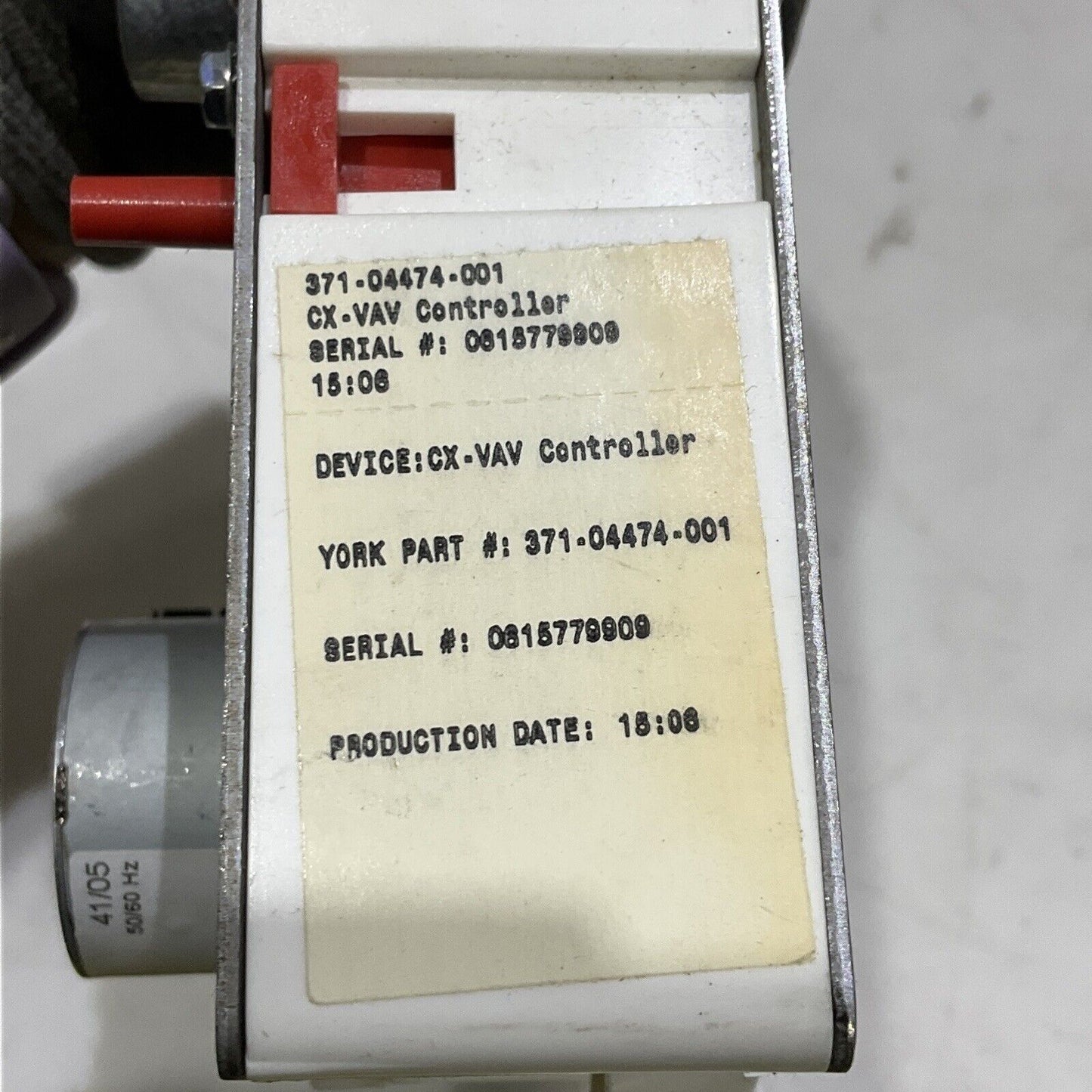 JOHNSON CONTROLS YORK 371 04474 001 CONTROLLER 373