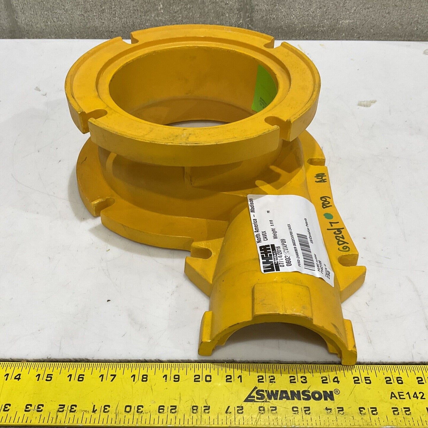 WEIR 06032CVXP09 FEED CHAMBER 150MM P09 A133873 373