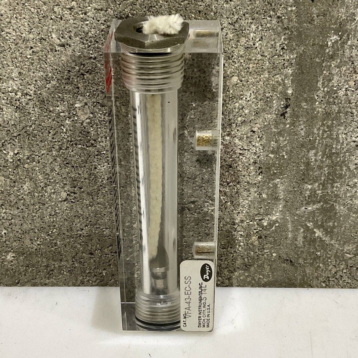 DWYER VFA-43-EC-SS VISI-FLOAT FLOWMETER SERIES VFA 373