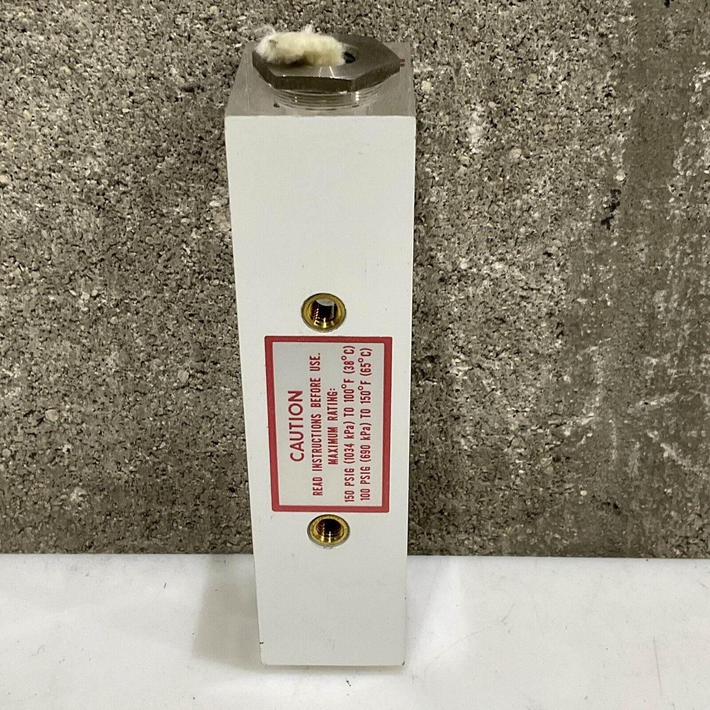 DWYER VFA-43-EC-SS VISI-FLOAT FLOWMETER SERIES VFA 373