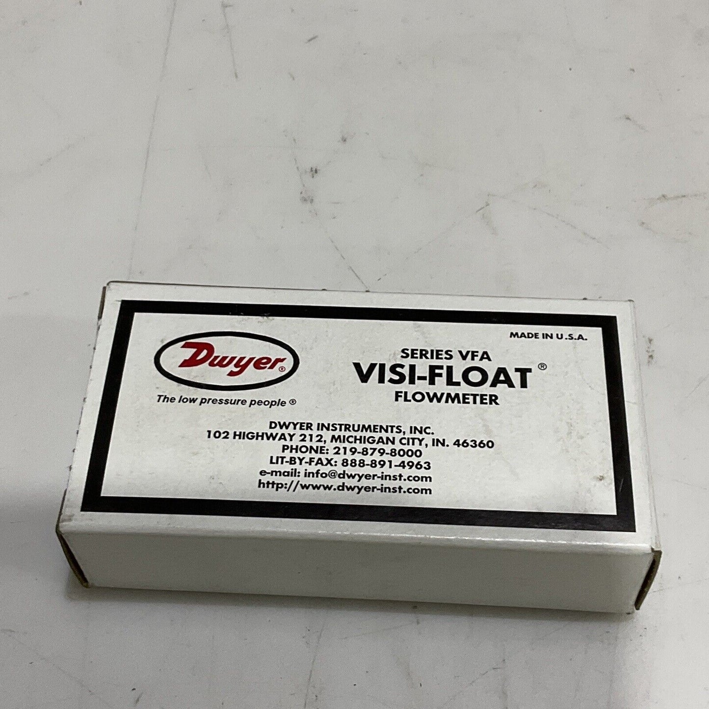 DWYER VFA-43-EC-SS VISI-FLOAT FLOWMETER SERIES VFA 373
