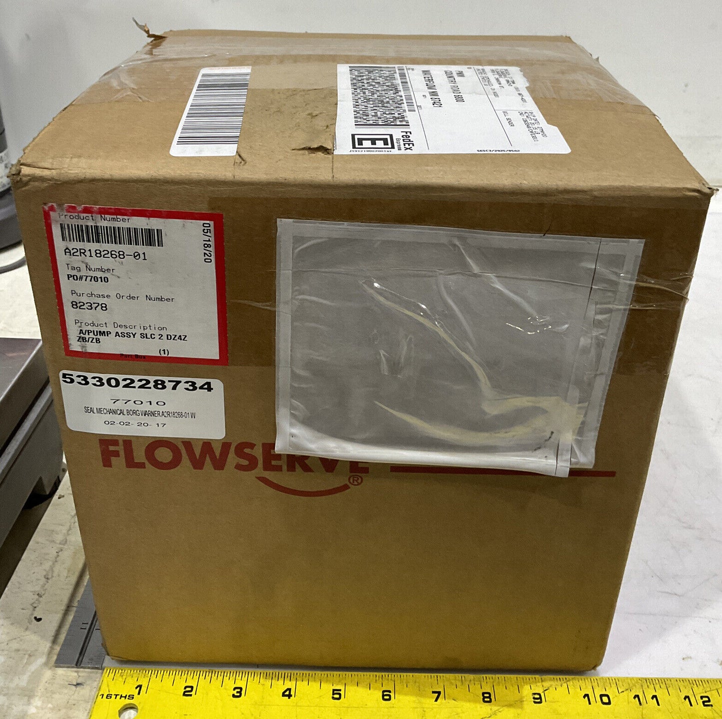 FLOWSERVE A2R18268-01 PUMP ASSEMBLY 373