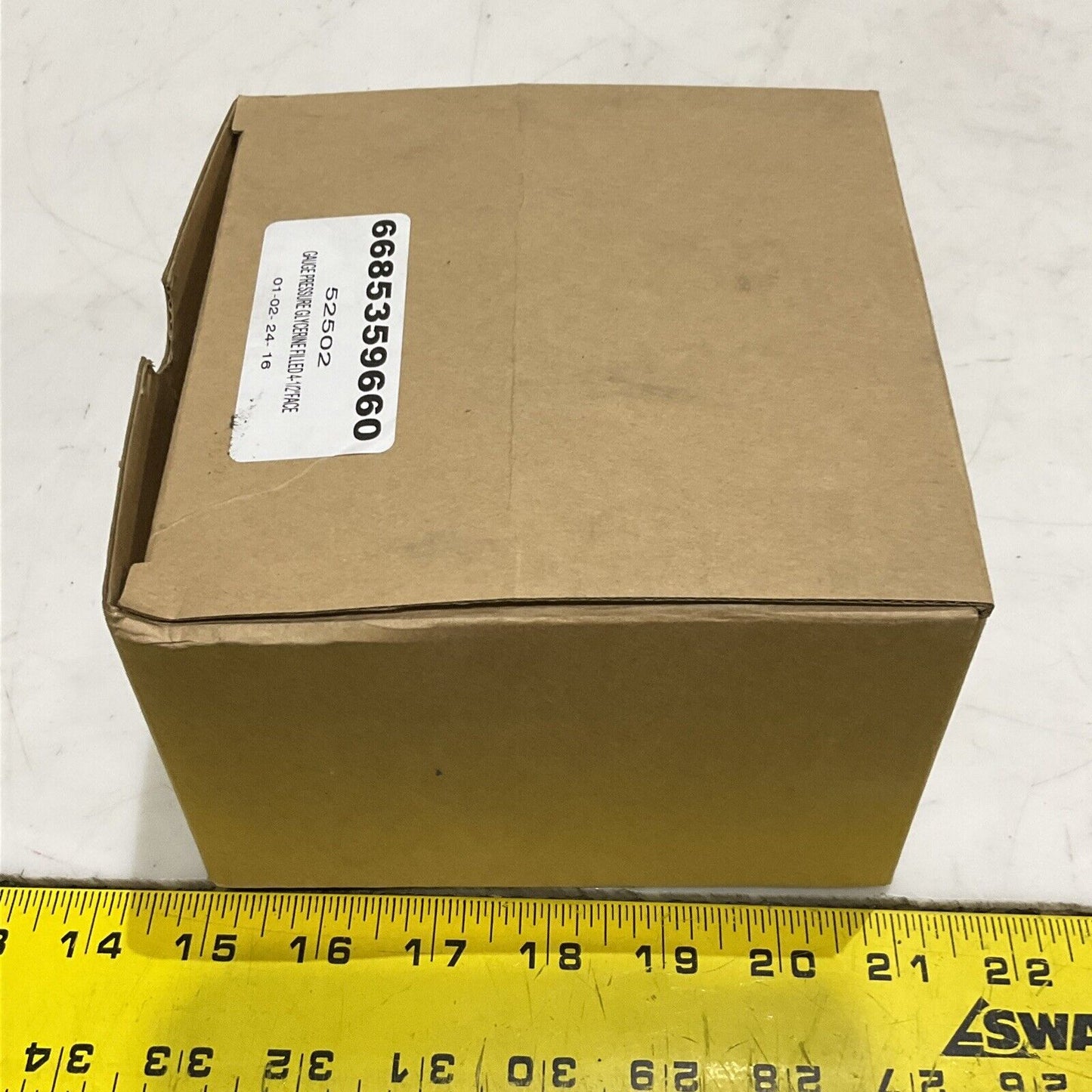 REOTEMP PT45P1A2P25-G-T INDUSTRIAL PRESSURE GAUGE 4-1/2” 1/2” 0-1000 PSI 373