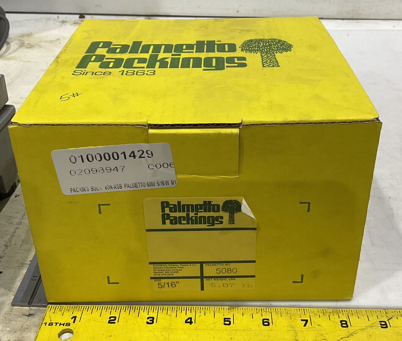 PALMETTO PACKINGS BULK PACKING 373