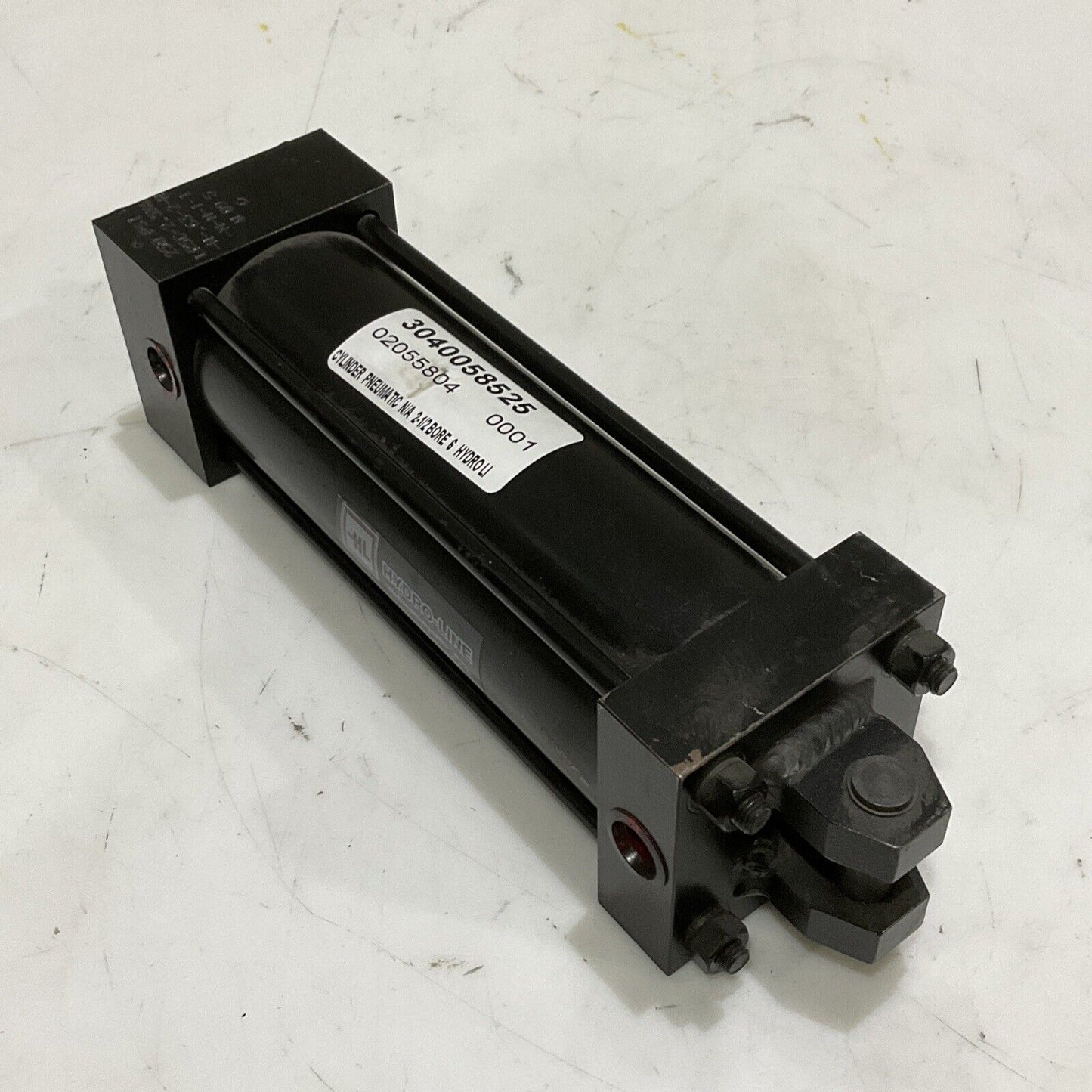 HYDRO-LINE LR5C-2.5X6-N-.63-2-N-N-N-1-1 PNEUMATIC CYLINDER 2-1/2” B 6” S 373