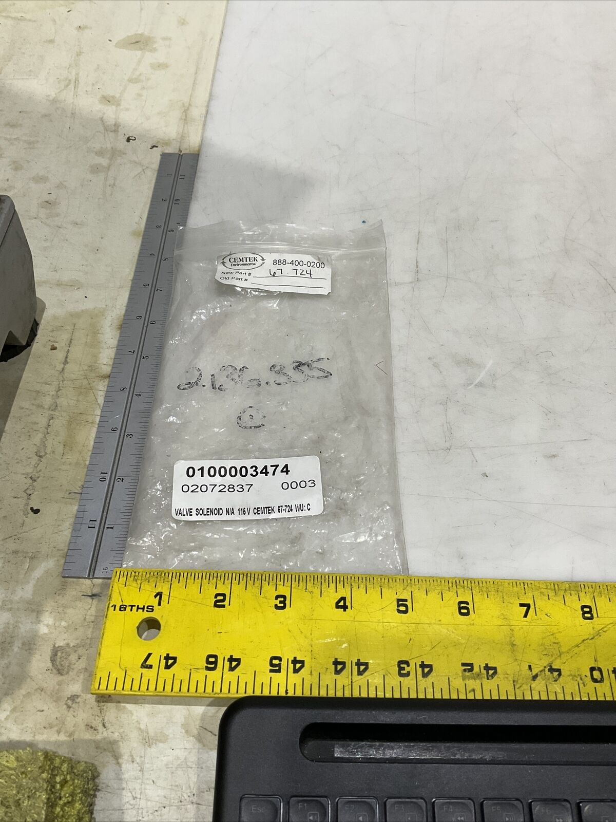 BURKERT CEMTEK 67-724 SOLENOID VALVE 373