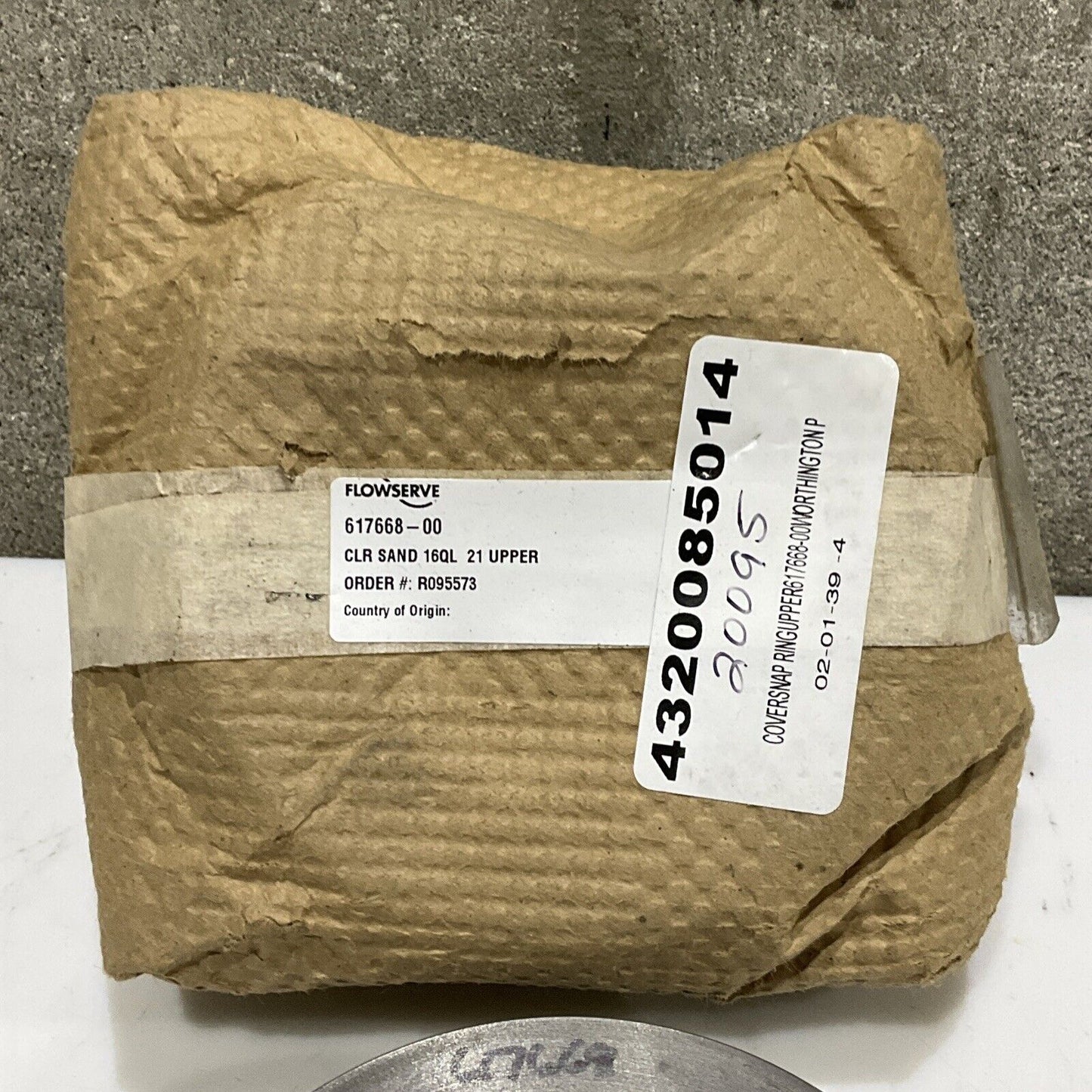 FLOWSERVE WORTHINGTON 617668-00 SNAP COVER 373