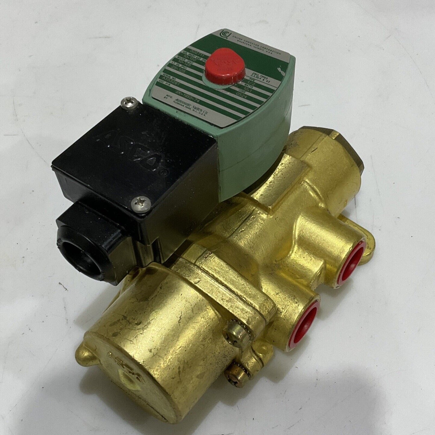 ASCO SK-1955-74 A553281 SOLENOID VALVE 1/2” 120/60 110/50 4-WAY 373