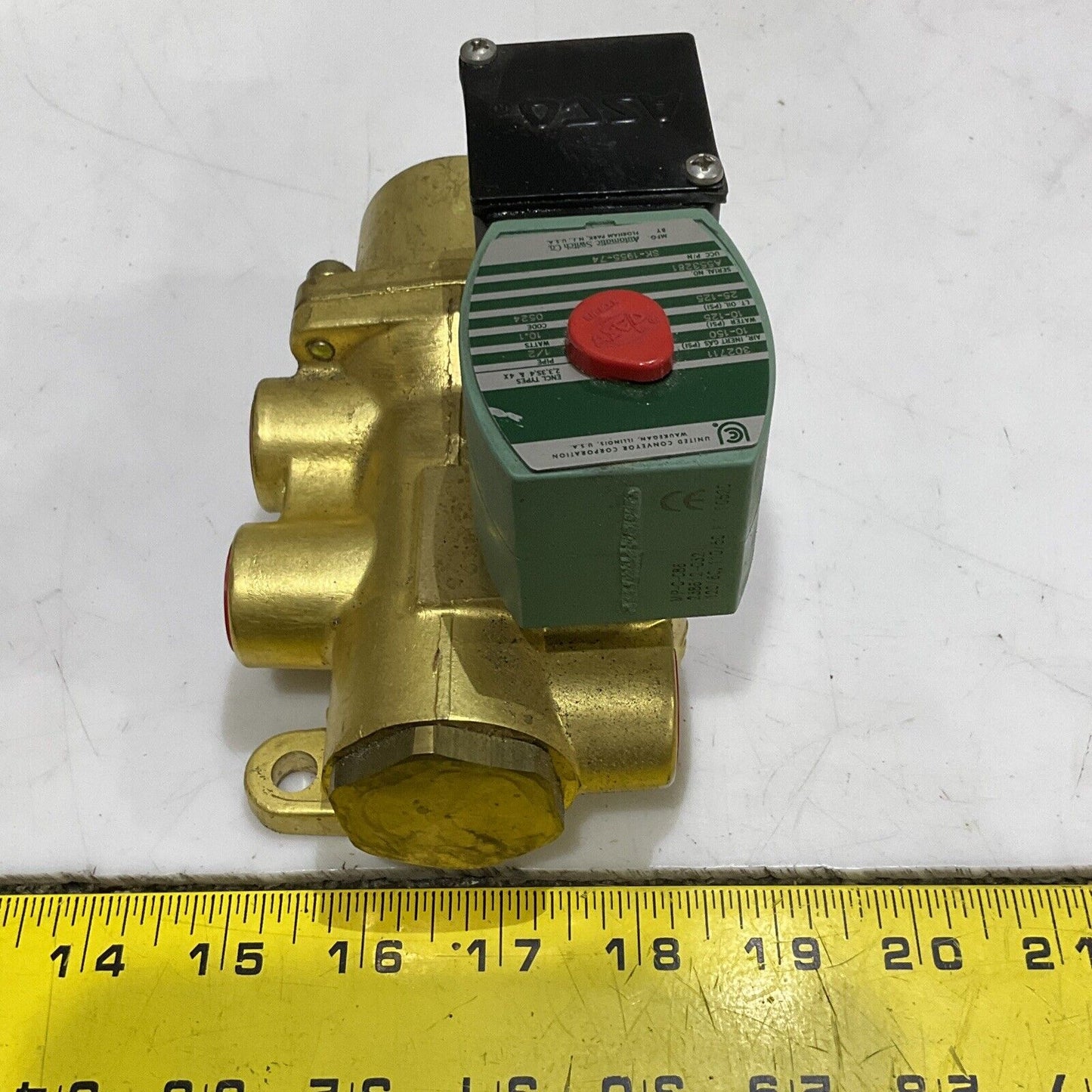 ASCO SK-1955-74 A553281 SOLENOID VALVE 1/2” 120/60 110/50 4-WAY 373