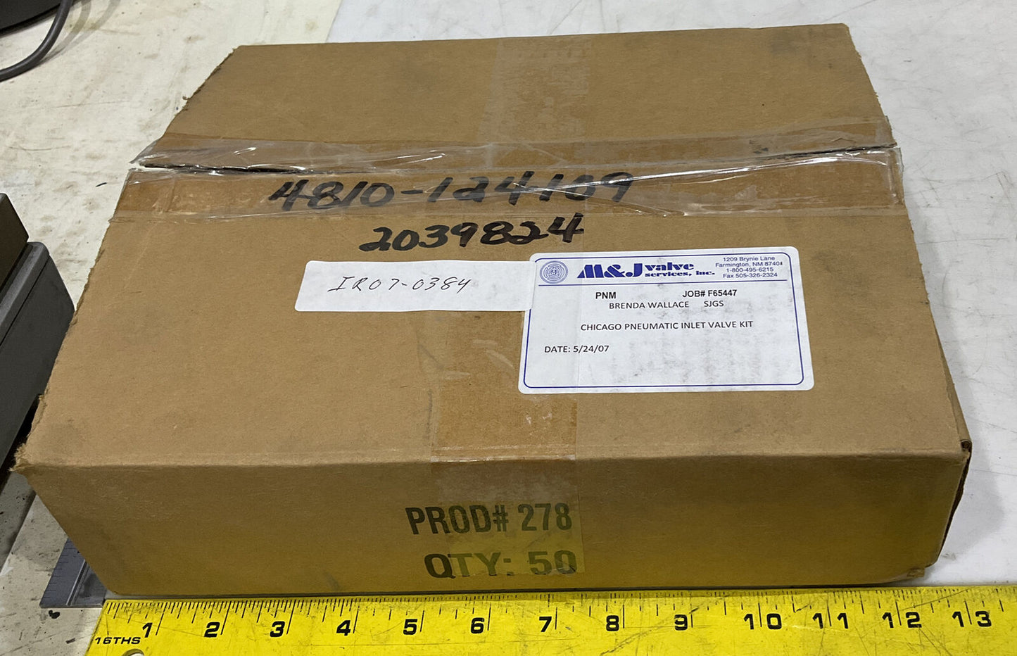 CHICAGO 1-01-30037/2-01-30037/1-01-20022 PNEUMATIC INLET VALVE KIT 373