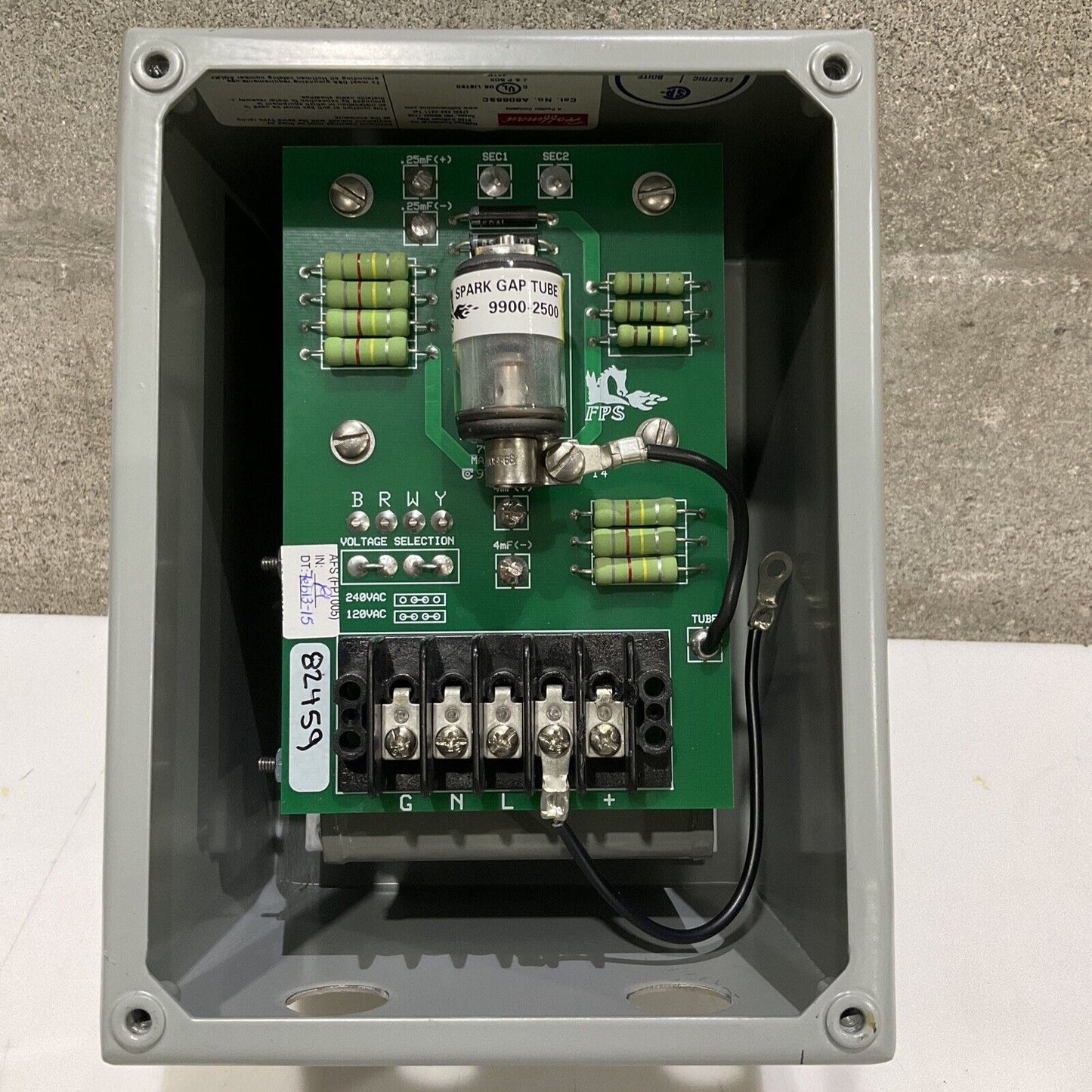 FPS FOSSIL POWER SYSTEMS 9050-1100 IGNITION POWER PACK 3HZ 100VA 120/240 VAC 373