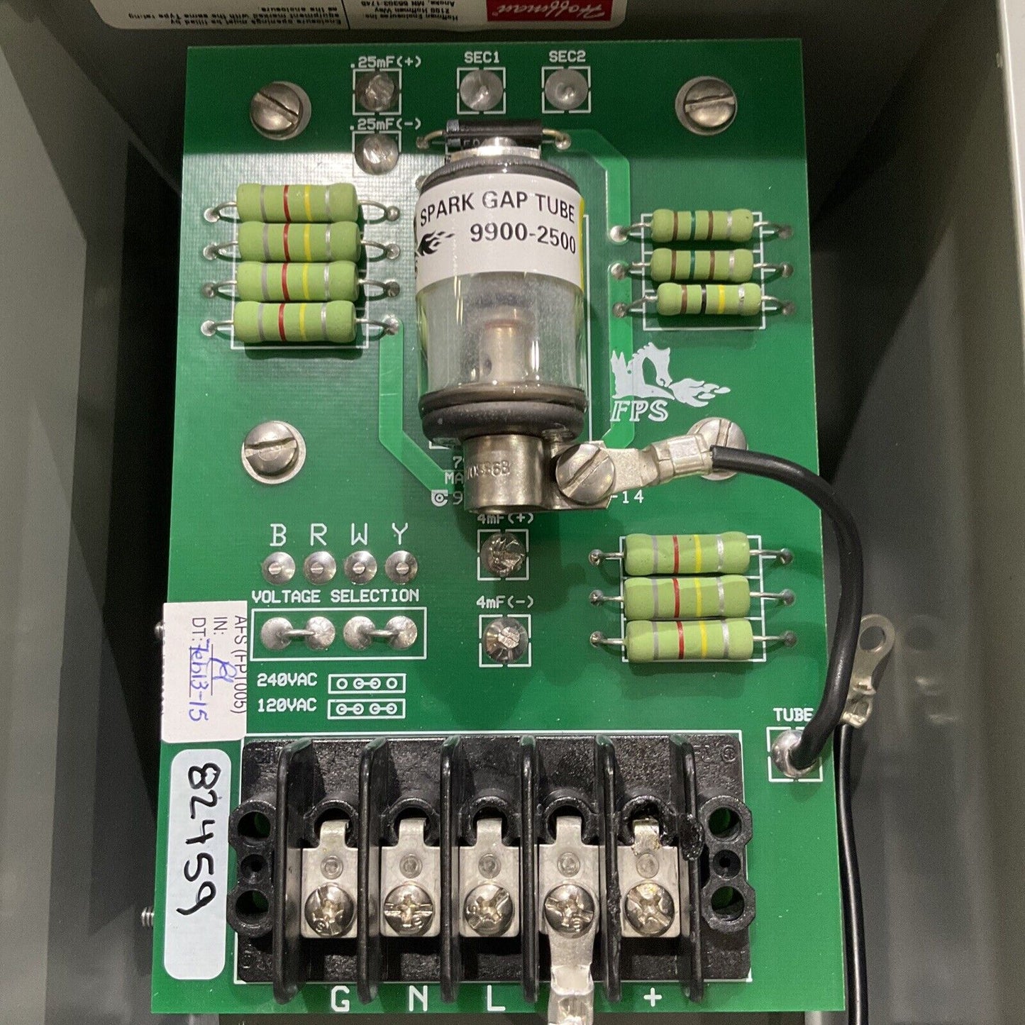 FPS FOSSIL POWER SYSTEMS 9050-1100 IGNITION POWER PACK 3HZ 100VA 120/240 VAC 373