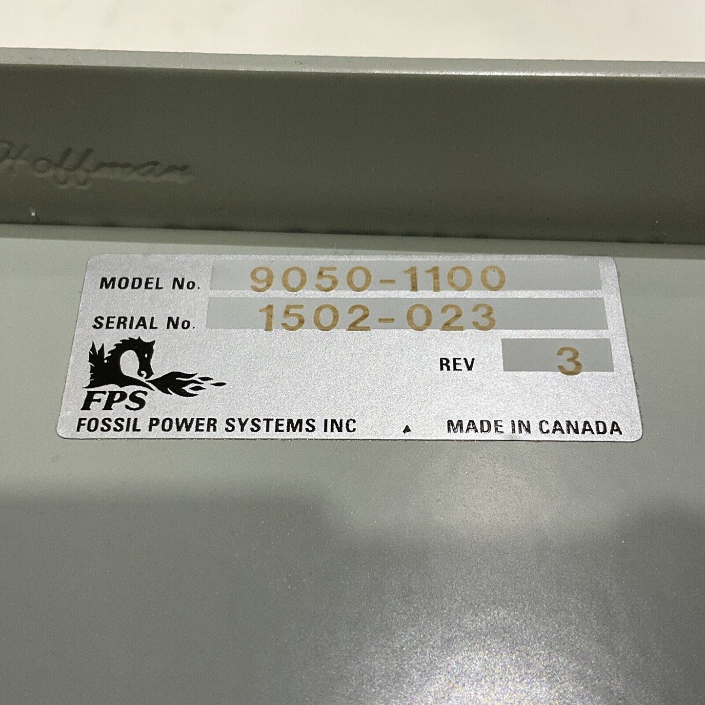 FPS FOSSIL POWER SYSTEMS 9050-1100 IGNITION POWER PACK 3HZ 100VA 120/240 VAC 373