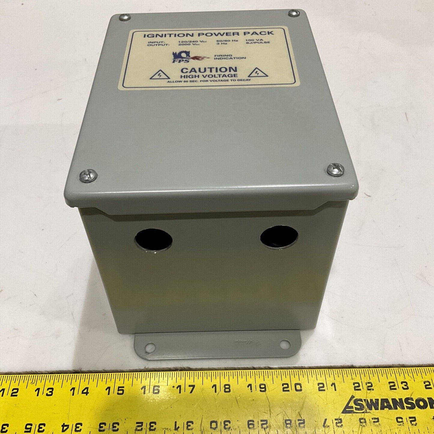 FPS FOSSIL POWER SYSTEMS 9050-1100 IGNITION POWER PACK 3HZ 100VA 120/240 VAC 373