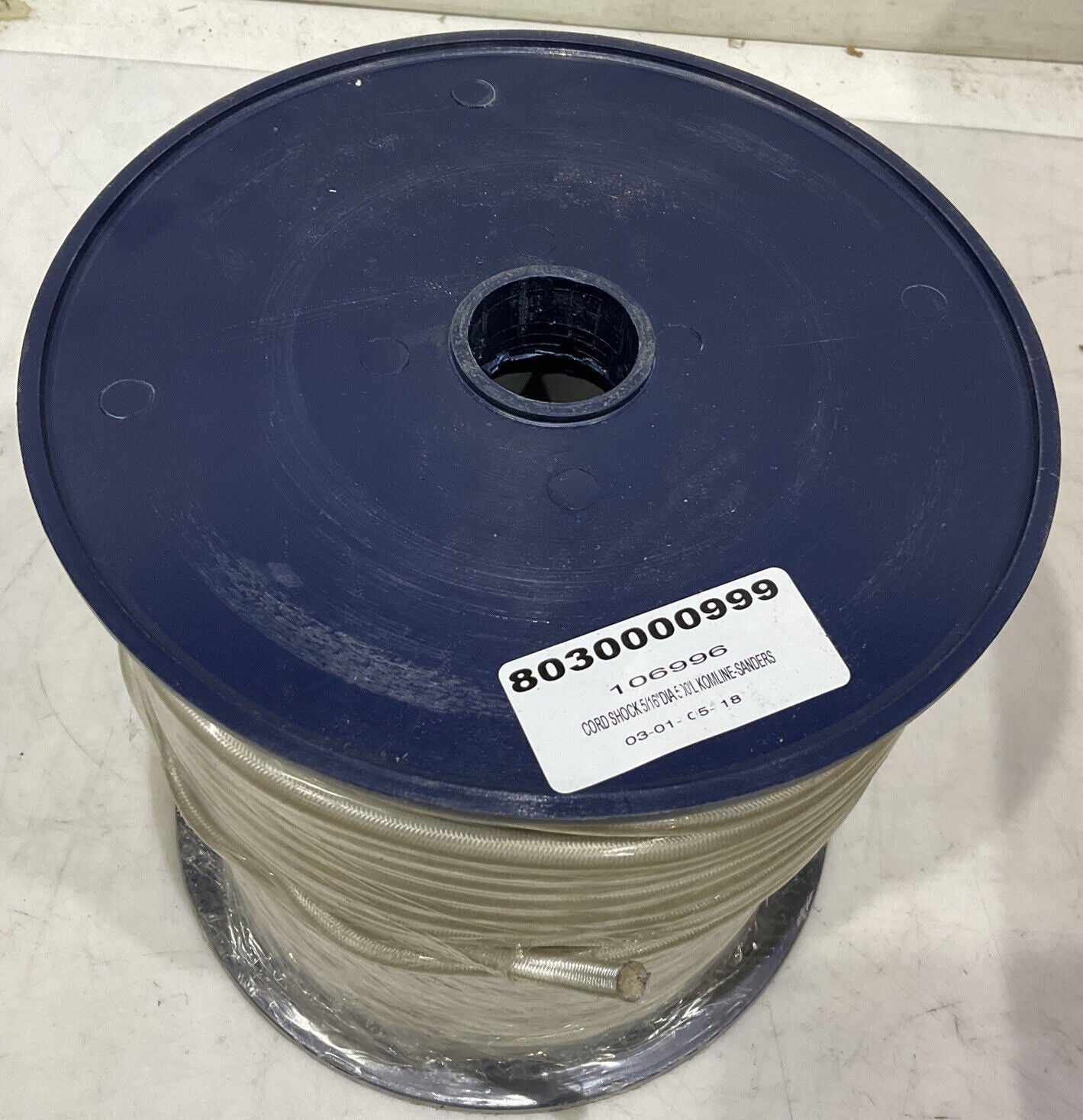 WHITE SHOCK CORD 2590004 50 FT 373
