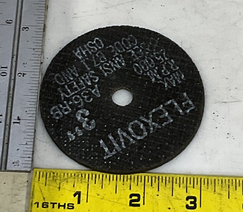 FLEXOVIT A36-RB 01-F0340 GRINDING WHEEL LOT OF 10 373