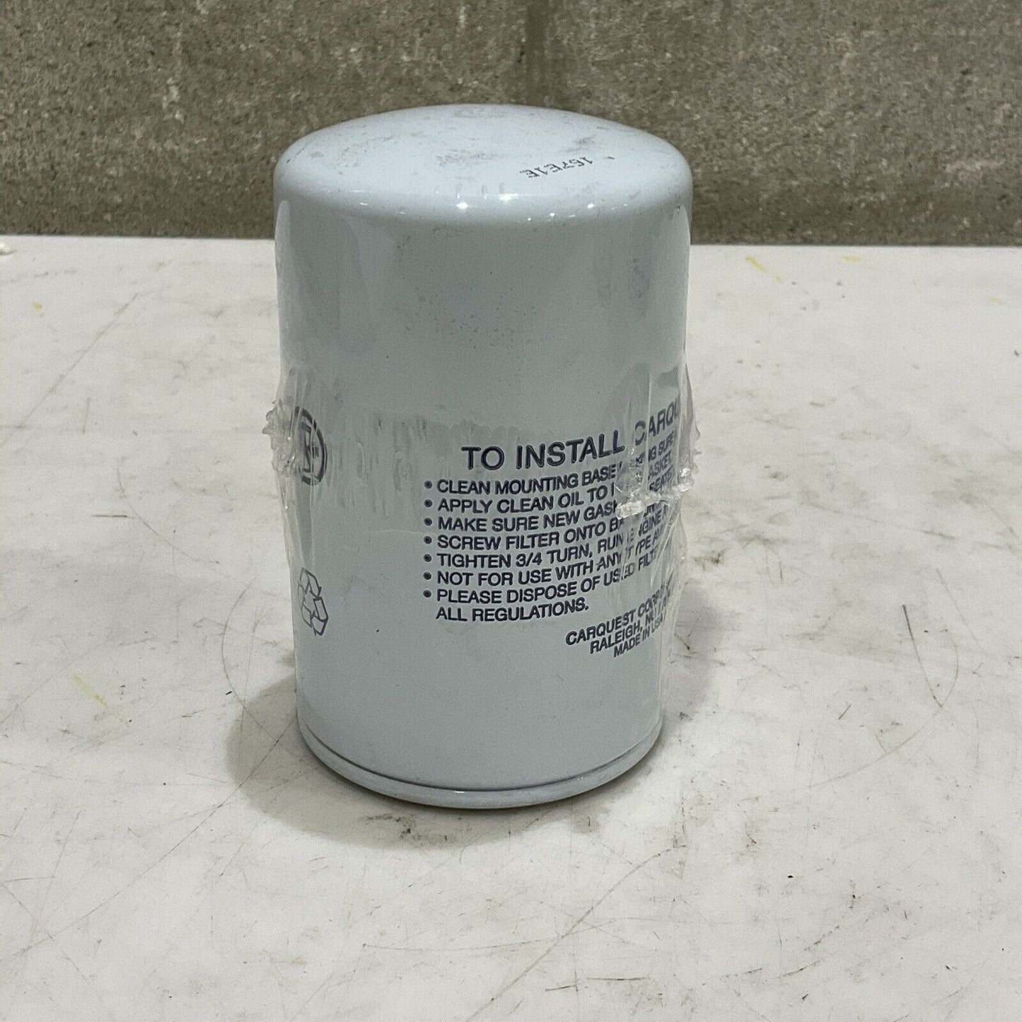 CARQUEST FILTERS 86124 FUEL FILTER 15-1012579 LOT OF 5 373