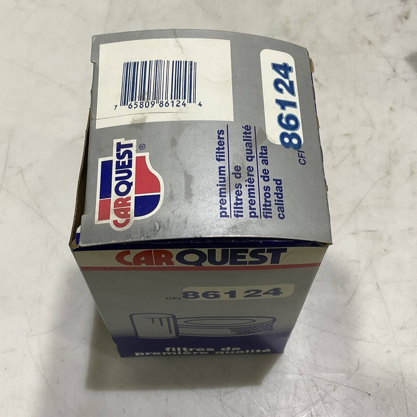CARQUEST FILTERS 86124 FUEL FILTER 15-1012579 LOT OF 5 373