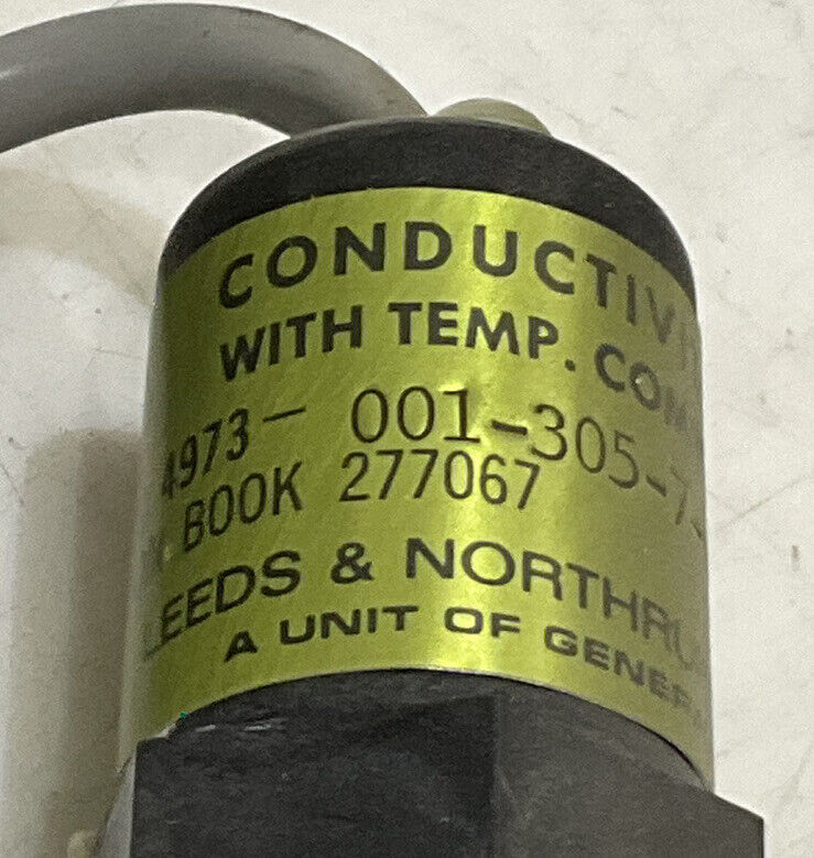 LEEDS AND NORTHRUP 4973-001-305-7-000 CONDUCTIVITY CELL 373