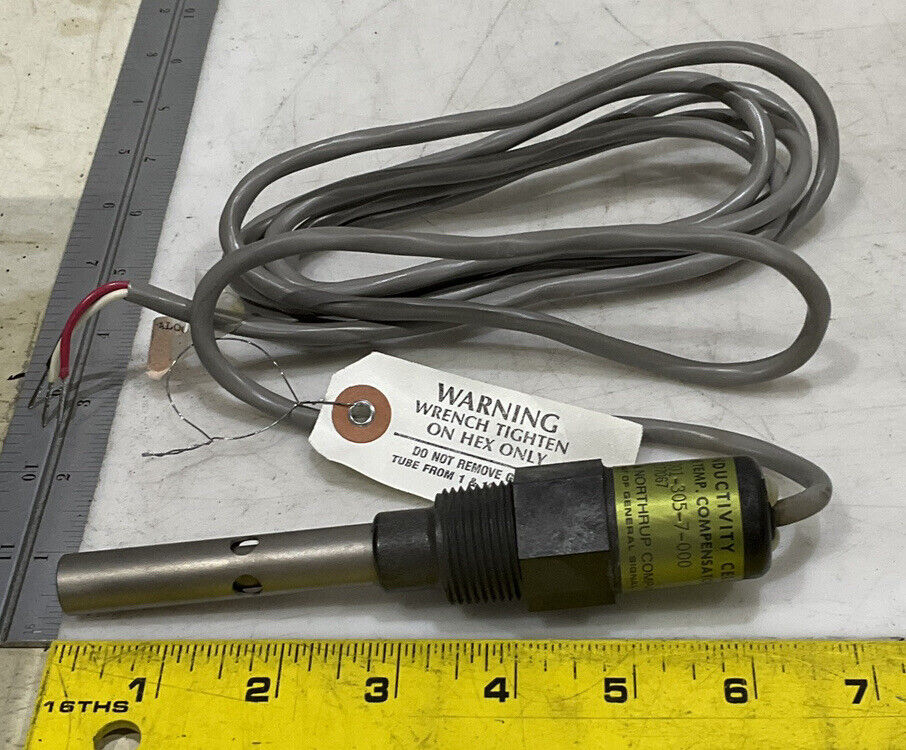 LEEDS AND NORTHRUP 4973-001-305-7-000 CONDUCTIVITY CELL 373