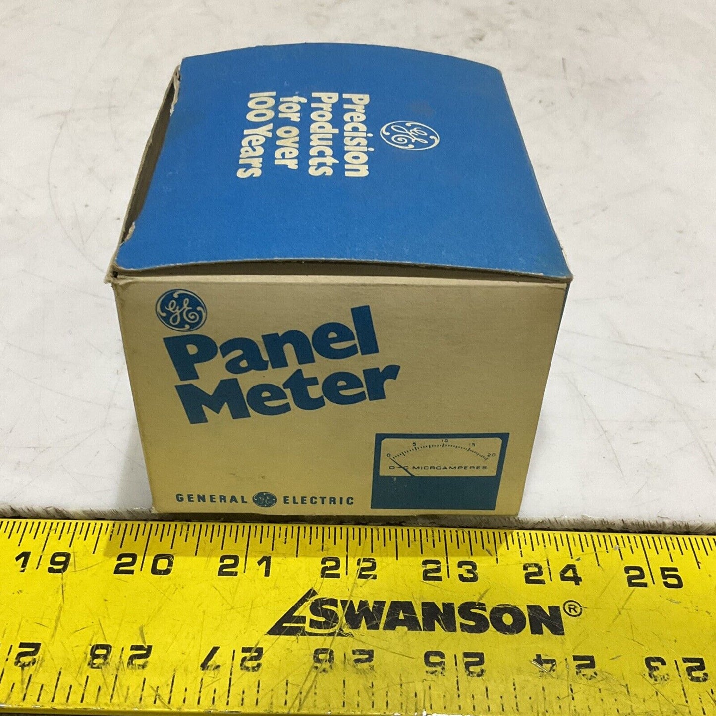 GENERAL ELECTRIC BX-972 PANEL METER 162 600VAC P222 373