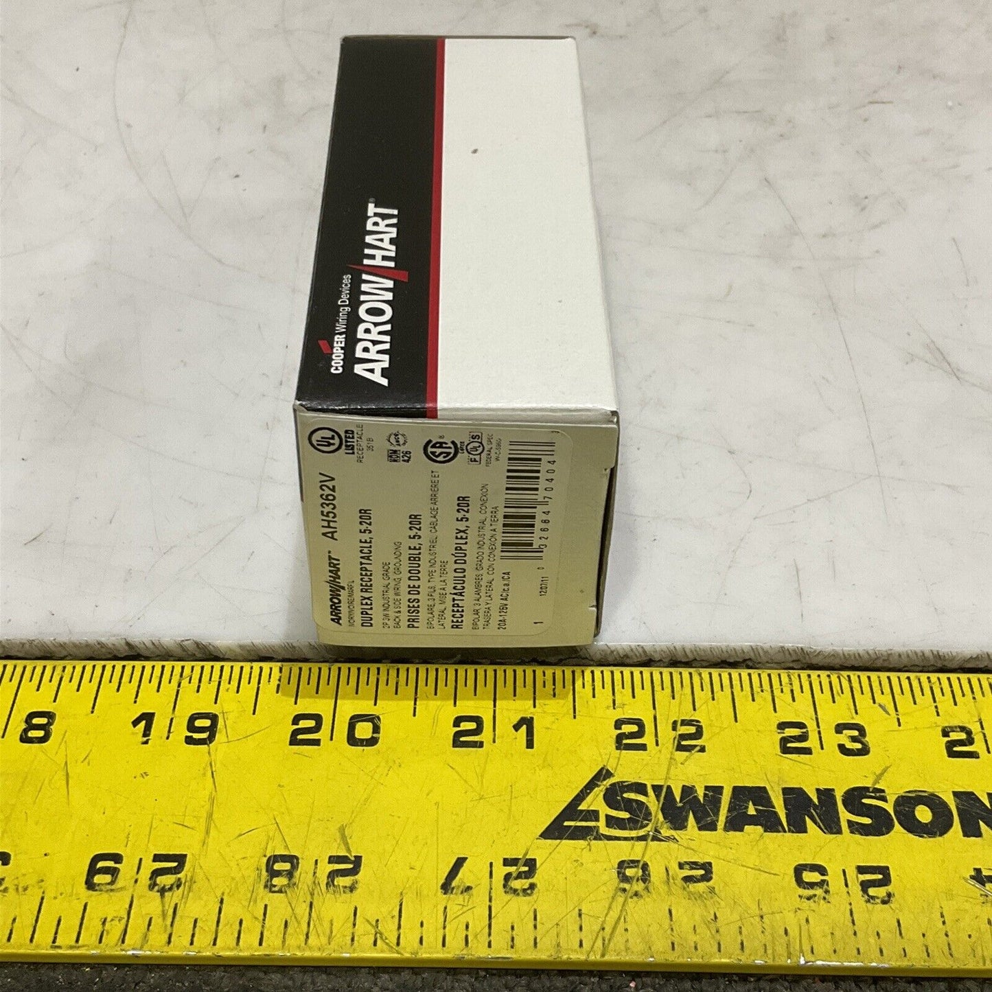 LOT OF 3 ARROWHART AH5362V RECEPTACLE ELECTRICAL 5935234723 20A IVORY 3W 373