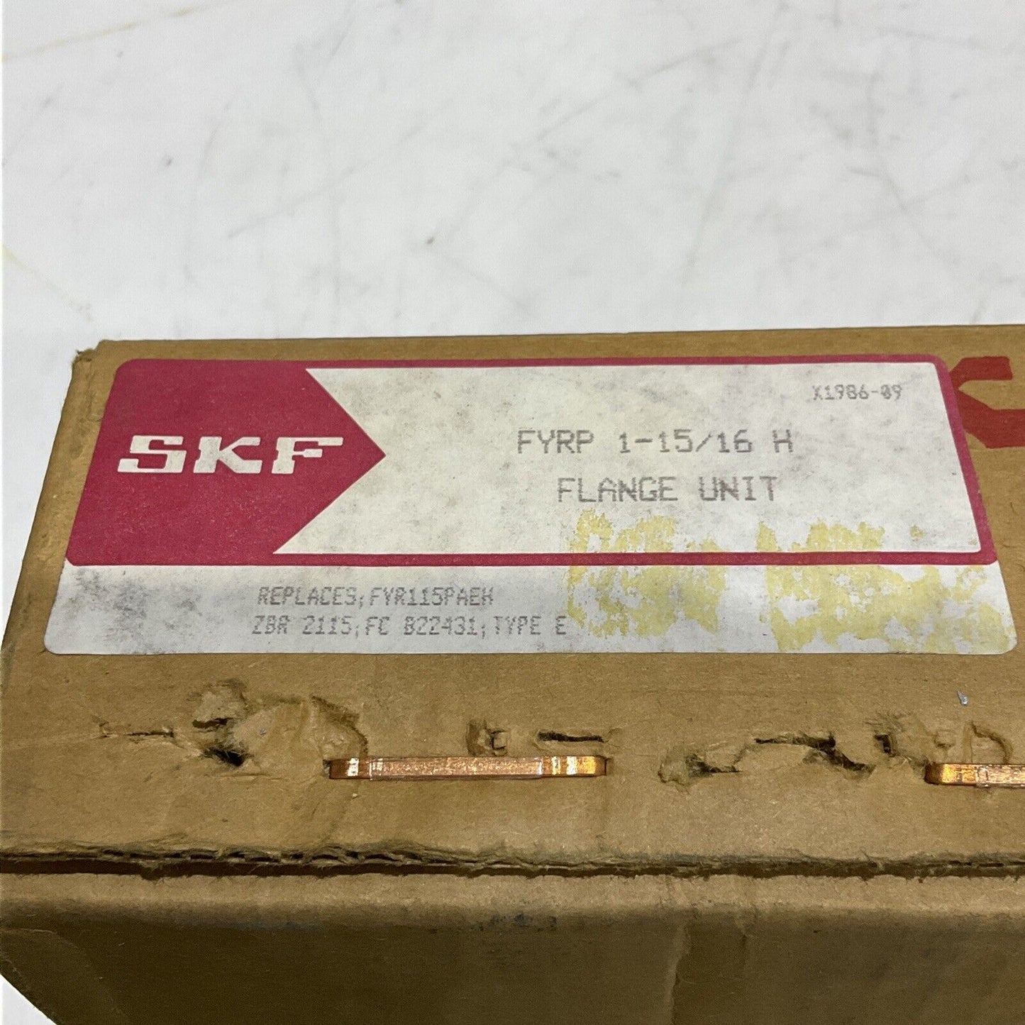 SKF FYRP 1-15/16 H FLANGE UNIT 373