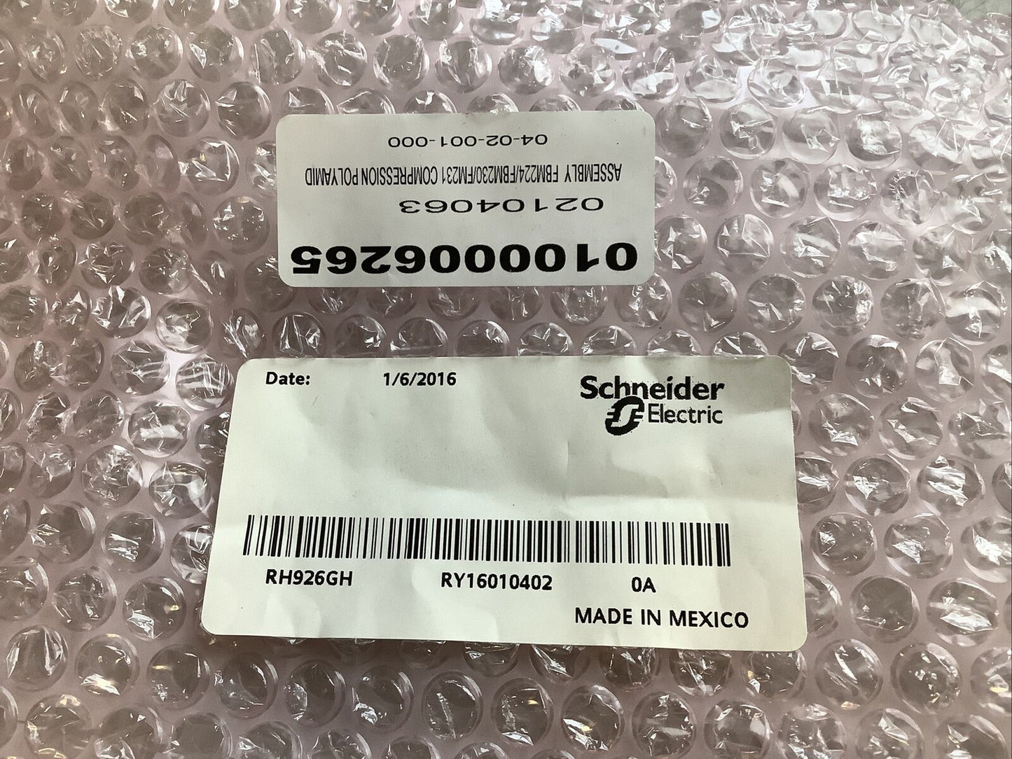 SCHNEIDER ELECTRIC RH926GH FBM224/FBM230/FBM231 CHANNEL COMMUNICATION MODULE 373