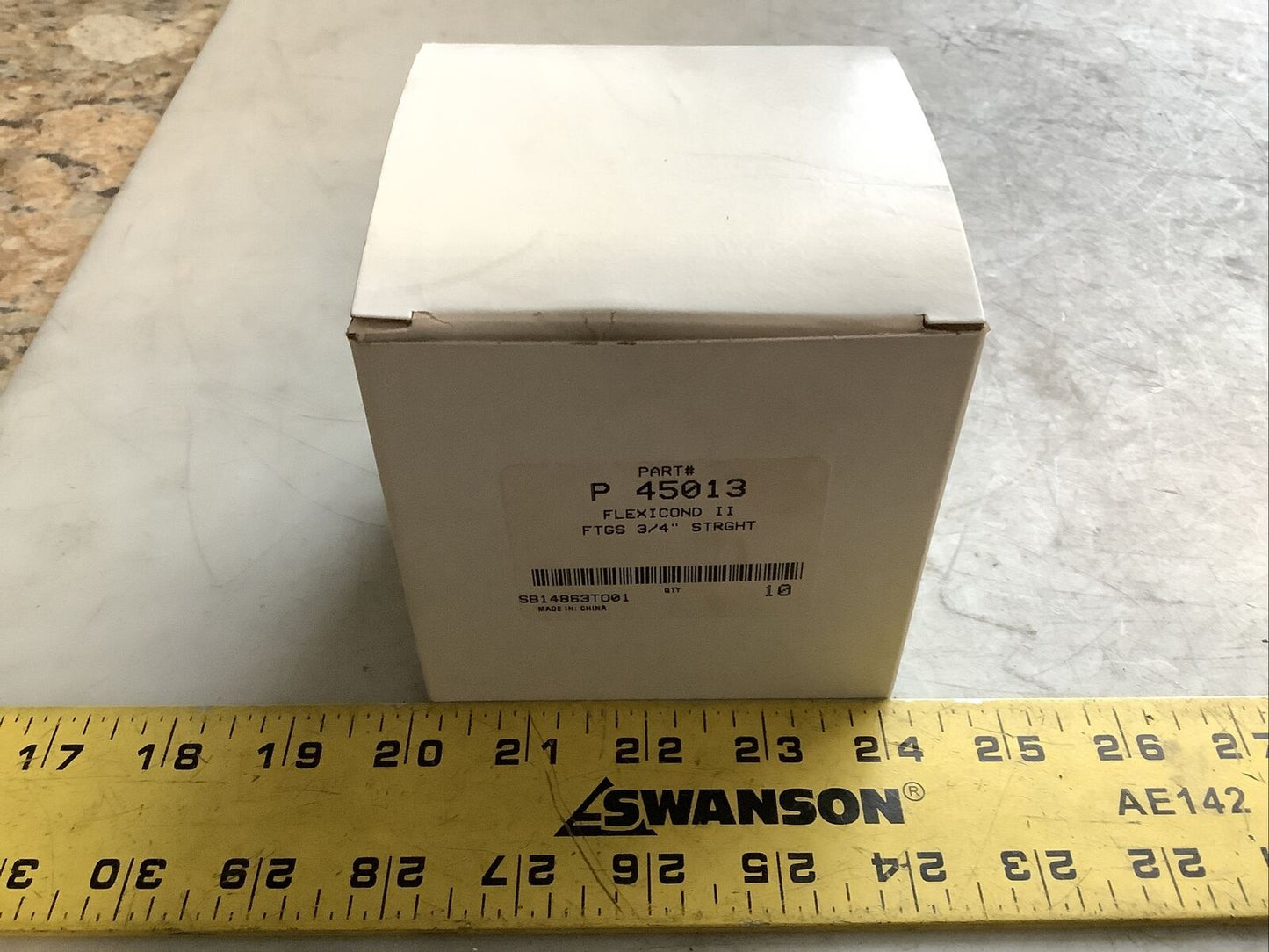 FLEXICOND II 45013 CONDUIT FTGS 3/4IN STRAIGHT 373 - QTY 10