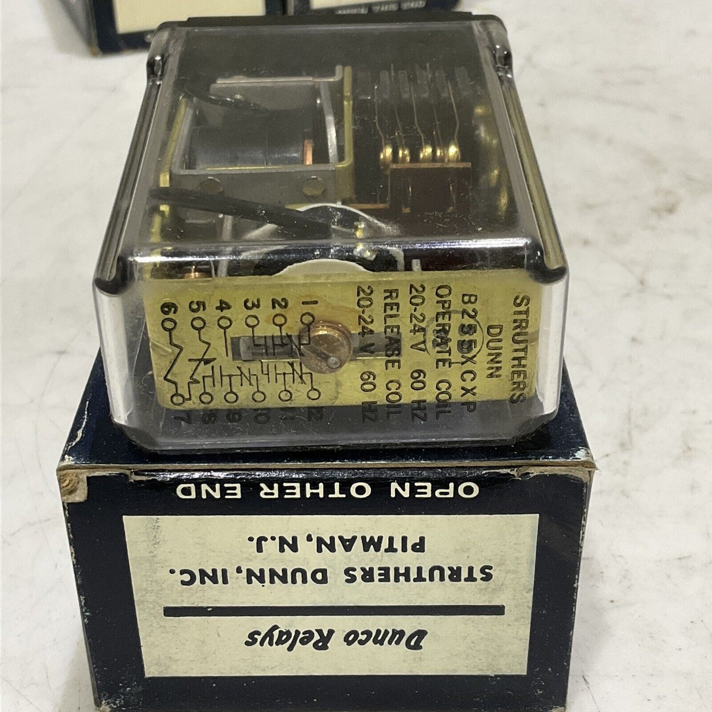 STRUTHERS DUNN B255XCXP DUNCO RELAY 20-24-60 CY LOT OF 6 373