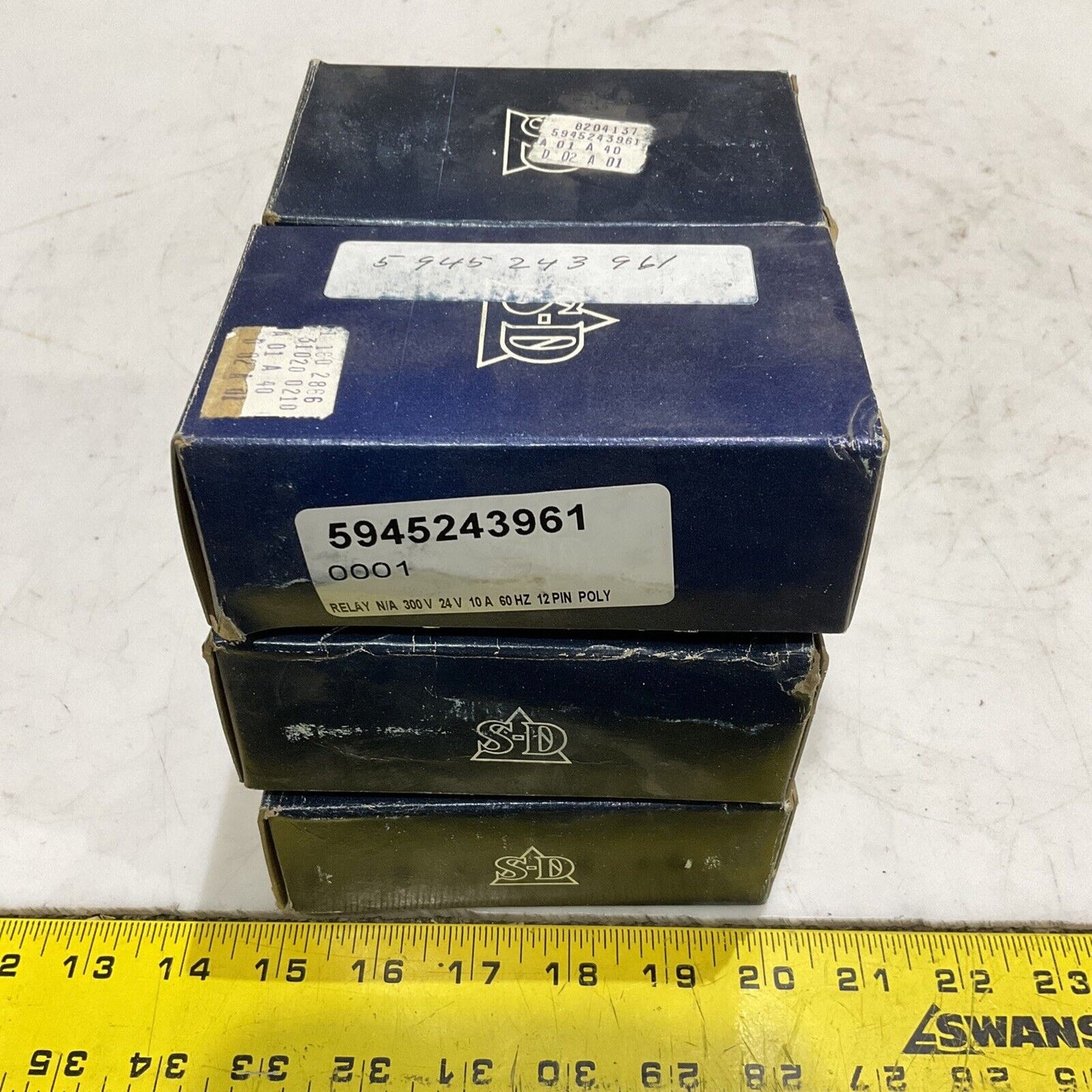 STRUTHERS DUNN B255XCXP DUNCO RELAY 20-24-60 CY LOT OF 6 373