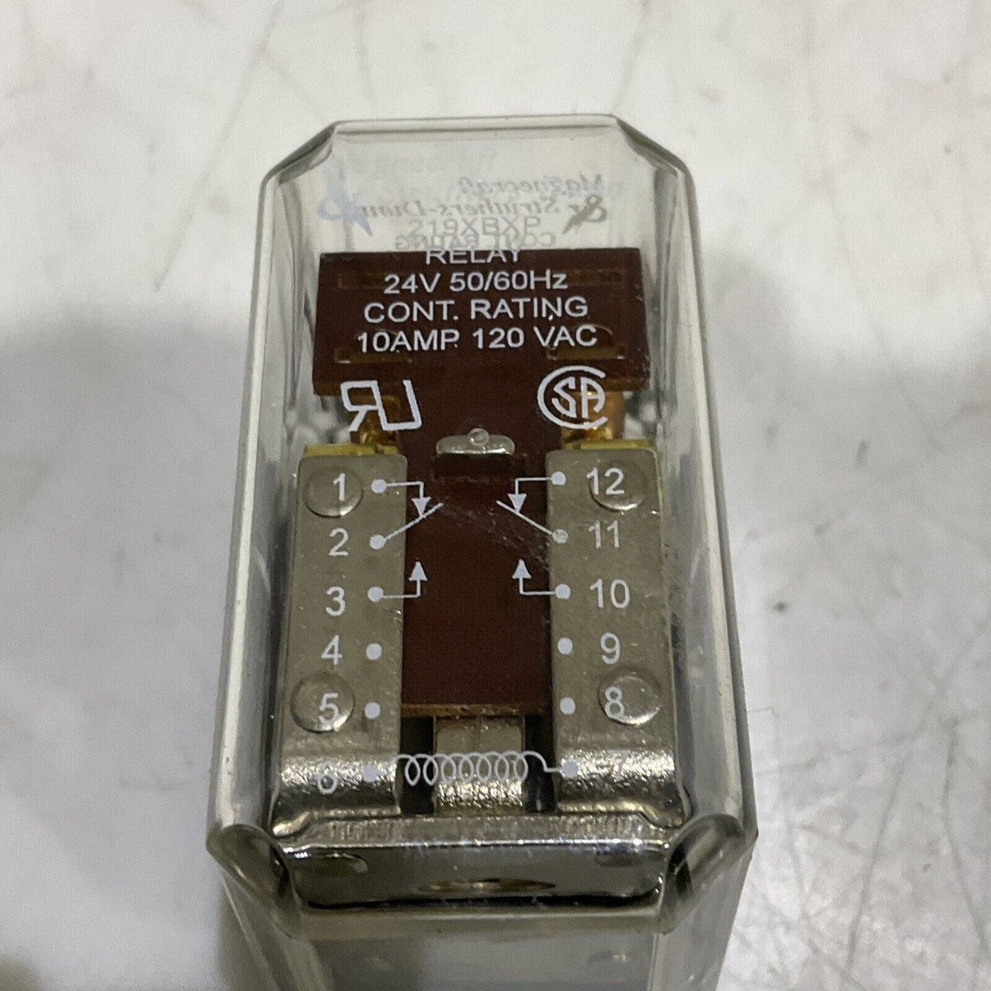 STRUTHERS DUNN 219XBXP DUNCO RELAY 24V 50/60HZ 10AMP 120 VAC LOT OF 4 373