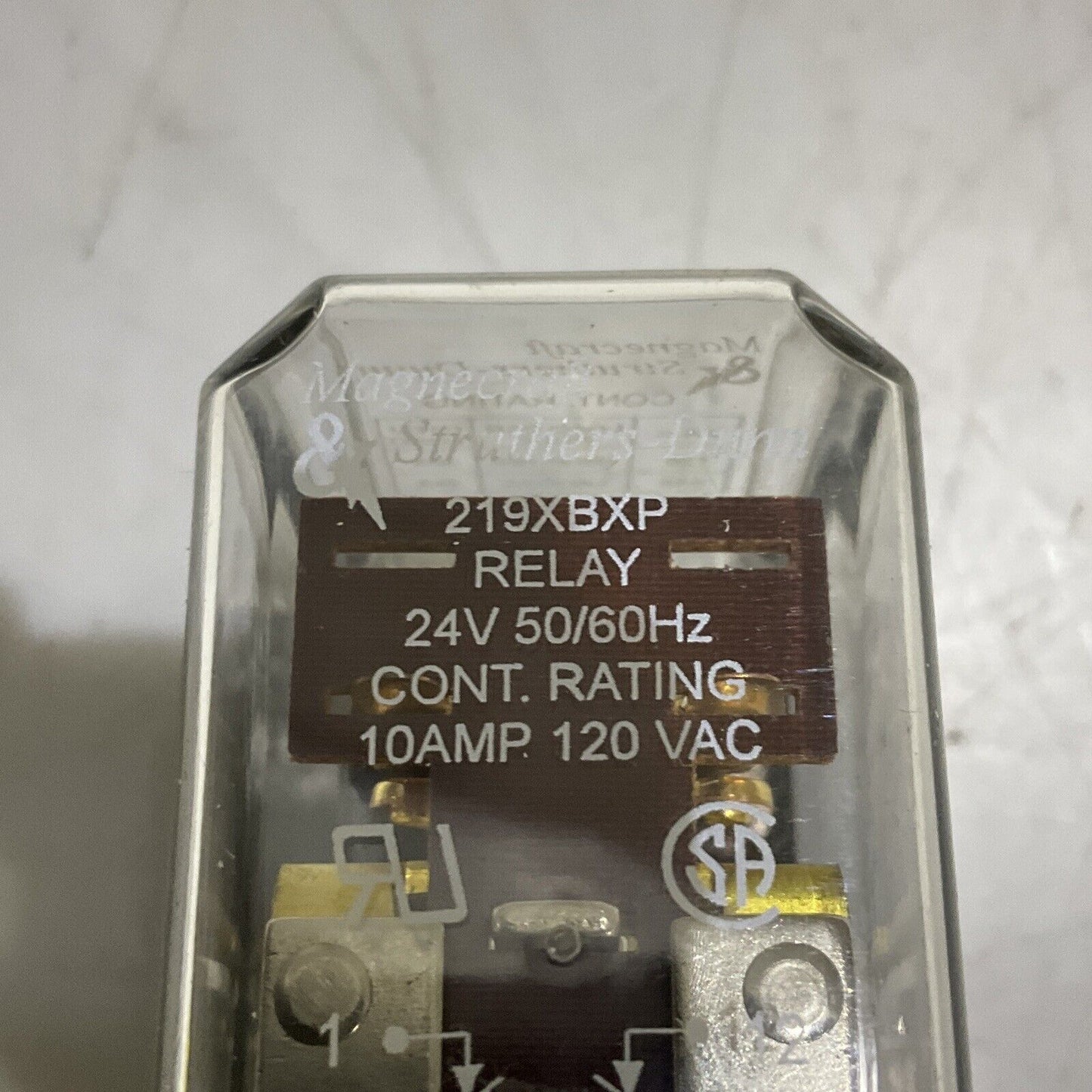 STRUTHERS DUNN 219XBXP DUNCO RELAY 24V 50/60HZ 10AMP 120 VAC LOT OF 4 373